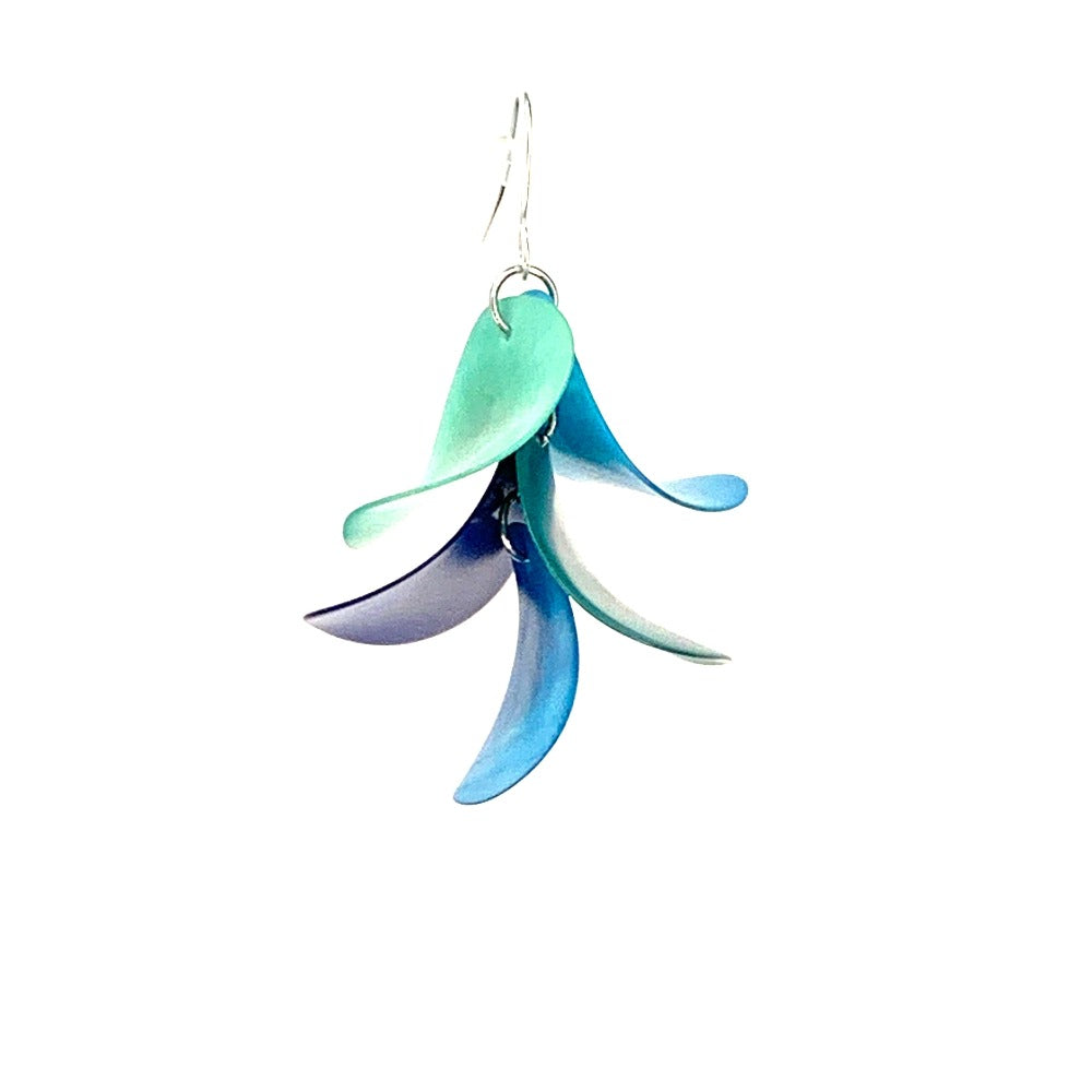 Green to Blue Petal x5