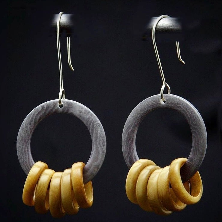 5 Golden Rings Tagua Nut