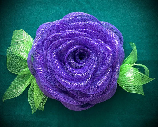 Rose Flower Door Entrance Wreath in Purple