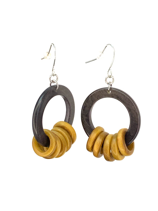 5 Golden Rings Tagua Nut