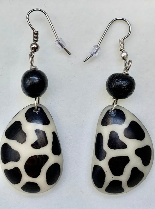 Dalmation Animal Print Tagua